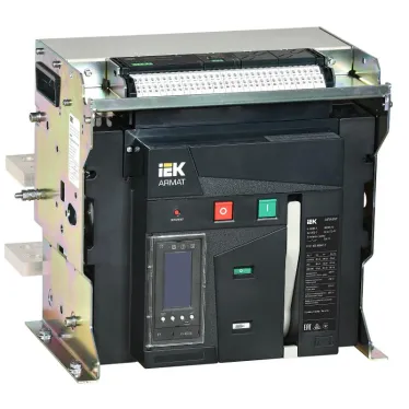ARMAT Воздушный автоматический выключатель стационарного исполнения 3P F 85кА 4000А расцепитель TY с комплектом аксессуаров 220В: мотор привод катушка включения катушка отключения