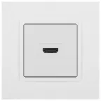 Розетка HDMI, Эра Elegance, белый, 14-3114-01