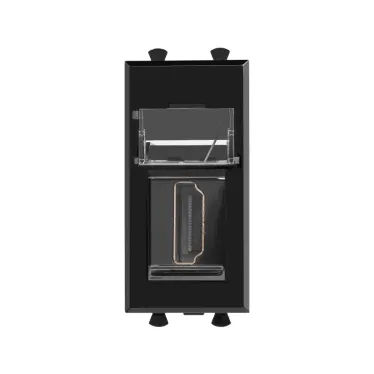 Avanti HDMI розетка ''Черный квадрат'' модульная, тип А-А, 1 модульная