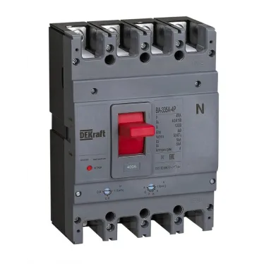 Силовой автоматический выключатель 4P 250A 50кА ВА-335А