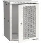 Шкаф LINEA W 12U 600x600 мм дверь перфорированная RAL7035