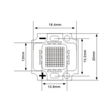 Мощный светодиод ARPL-8W-BCA-2020-PW (VF12V, 700mA) | 018448 | Arlight