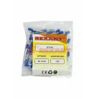 Наконечник штыревой втулочный изолир F-18 мм 0.75 кв мм (НШВи 0.75-18) синий, REXANT