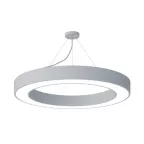 Светильник LED Geometria Ring SPO-134-W-40K-056 56Вт 4000К 4200Лм IP40 800х80 белый подвесной драйвер внутри