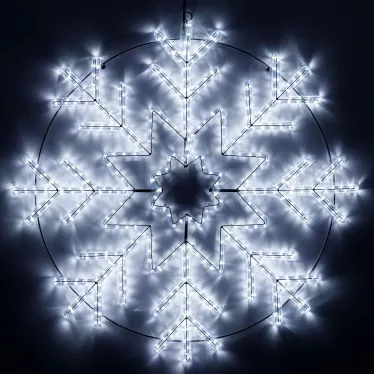 Фигура ARD-SNOWFLAKE-M8-950x950-540LED White (230V, 33W) (Ardecoled, IP65) | 034254 | Arlight