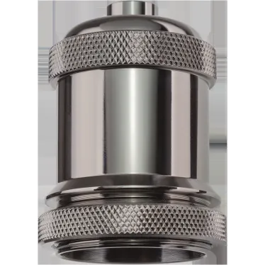 Патрон электрический NLH-V01-005-E27 подвес.метал. черный хром | 61517 | Navigator