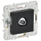 SKANDY Розетка TV оконечная SK-A12Bl черный IEK