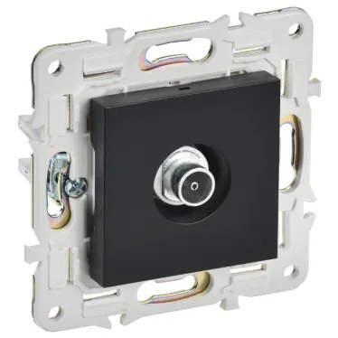 SKANDY Розетка TV оконечная SK-A12Bl черный IEK