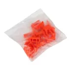 Крепеж-клипса оранжевая d20мм Plast PROxima (10шт)