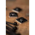 Площадка самоклеящаяся (20х20 мм) черная (100 шт)