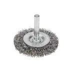 Щетка дисковая для дрели, витая стальная, 50мм