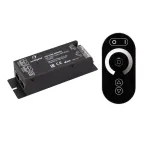 Диммер ARL-3022-OVAL-DIM Black (12-24V, 1x25A, ПДУ, RF) (ARL, IP20 Металл, 2 года)