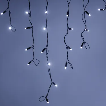 Светодиодная гирлянда ARD-EDGE-PRO-4000x600-BLACK-128LED-MILK-FLASH White (230V, 8W) (Ardecoled, IP65) | 034131 | Arlight