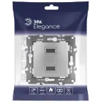 Устройство зарядное USB, 5В-2100мА, Эра Elegance, алюминий, 14-4110-03