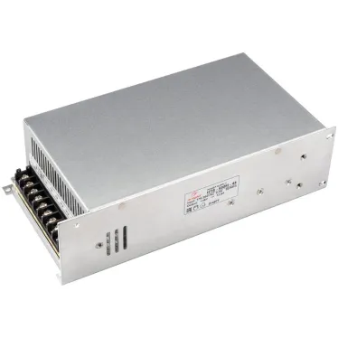 Блок питания HTS-600M-48 (48V, 12.5A, 600W) (ARL, IP20 Сетка, 3 года)