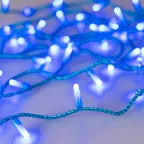 Светодиодная гирлянда ARD-STRING-CLASSIC-10000-BLUE-100LED-MILK-STD Blue (230V, 7W) (Ardecoled, IP65) | 031198 | Arlight