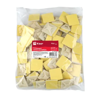 Площадка самоклеющаяся 25х25мм (100шт)