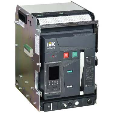 Выключатель автоматический воздушный ARMAT выдвижного исполнения 3P типоразмер B 85кА 800А расцепитель TD с комплектом аксессуаров 220В: мотор привод катушка включения катушка отключения