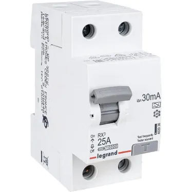 ВДТ RX3 - 2П - 25 А - тип A - 30 мА - 2 модуля