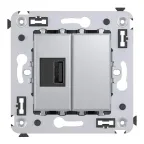 Avanti USB зарядное устройство в стену, , Закаленная сталь