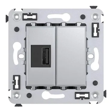 Avanti USB зарядное устройство в стену, , Закаленная сталь