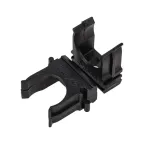 Крепеж-клипса для трубы 20 мм, черная (100 шт./уп.), REXANT