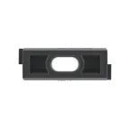 Держатель с защелкой д.25мм черный