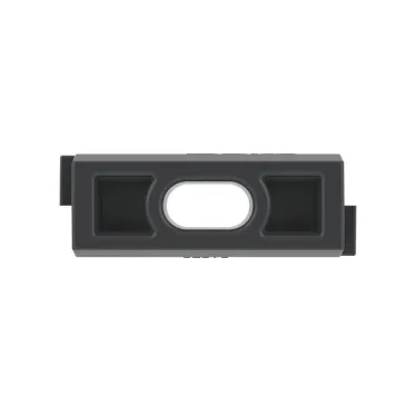 Держатель с защелкой д.25мм черный