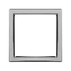 Декоративная вставка для рамок из натуральных материалов Avanti хром, 2 мод.