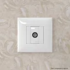 Avanti Розетка TV оконечная в стену Белое облако