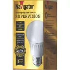 Лампа светодиодная NLL-A60-9-230-2.7K-E27-FR-SV | 80548 |  Navigator