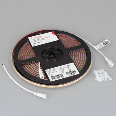 Светодиодная лента герметичная COB-PS-X400-7mm 24V White6000 (7.2 W/m, IP67, CSP, 5m) (Arlight, -) | 041698 | Arlight