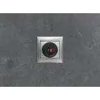 VALENA Розетка акустическая алюминий