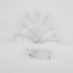 Гирлянда светодиодная Шишки 1,5 м, 10 LED, прозрачный ПВХ, цвет свечения теплый белый, 2 х АА (батарейки не в комплекте) | 303-098 | NEON-NIGHT