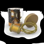 Светильник подвесной под лампу 1хE27 AC 220В Бронзовый IP20 1000х48х80мм Алюминий Decor Gauss