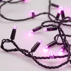 Светодиодная гирлянда ARD-STRING-CLASSIC-10000-BLACK-100LED-STD PINK (230V, 7W) | 025806 | Arlight