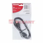 Кабель USB-Type-C, PVC, black, 1m, 18-1881,