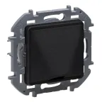 Вывод кабеля с зажимом для крепления INSPIRIA антрацит