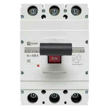 Выключатель автоматический трехполюсный ВА-99М/630 630А 50кА РЭ6300А