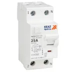 Выключатель дифференциального тока (УЗО) без защиты от сверхтоков 2П 25А 30мА AС 4,5кА OptiDin DM63-2225-AC-4,5-УХЛ4