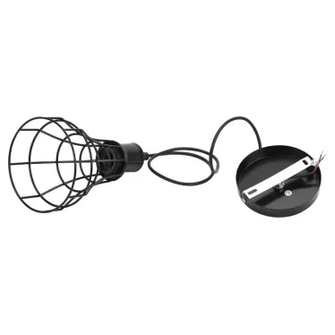 Подвес PL10 BK металл, E27, max 60W, d135 мм, черный (20/240)