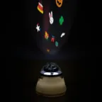 Светильник ночной со сменной проекцией с кабелем электропитания и выключателем, 4W, белый 1/50 | DIY0011 | Gauss