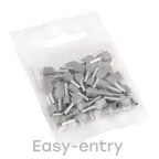 Наконечник штыревой втулочный изолированный НШвИ (2) 0.75-8 (50шт)