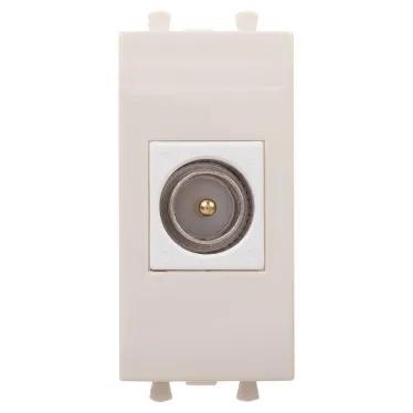 Avanti ТВ розетка оконечная ''Ванильная дымка'', 16A, 1 модульная