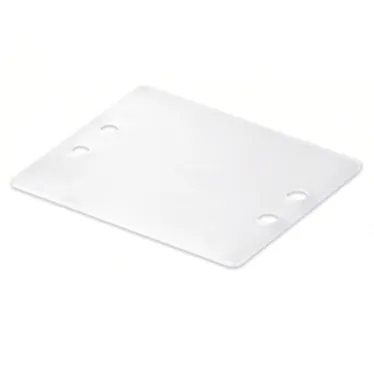 Табличка маркировочная 59.9х49.9мм для хомутов белая (100шт) QUADRO