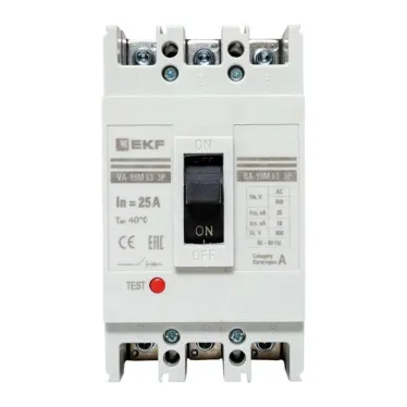 Выключатель автоматический ВА-99М 63/25А 3P 25кА