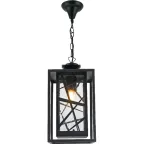 Светильник НСУ-60w цепь Е27 IP44 черный