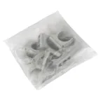 Крепеж-клипса d25мм (10шт.) Plast PROxima