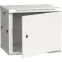 Шкаф настенный 19' LINEA W 9U 600x450мм металлическая дверь RAL7035
