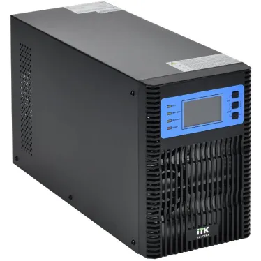 Источник бесперебойного питания Online 2000 ВА/ 2000 Вт, однофазный с LCD дисплеем 48VDC с АКБ 4х9AH